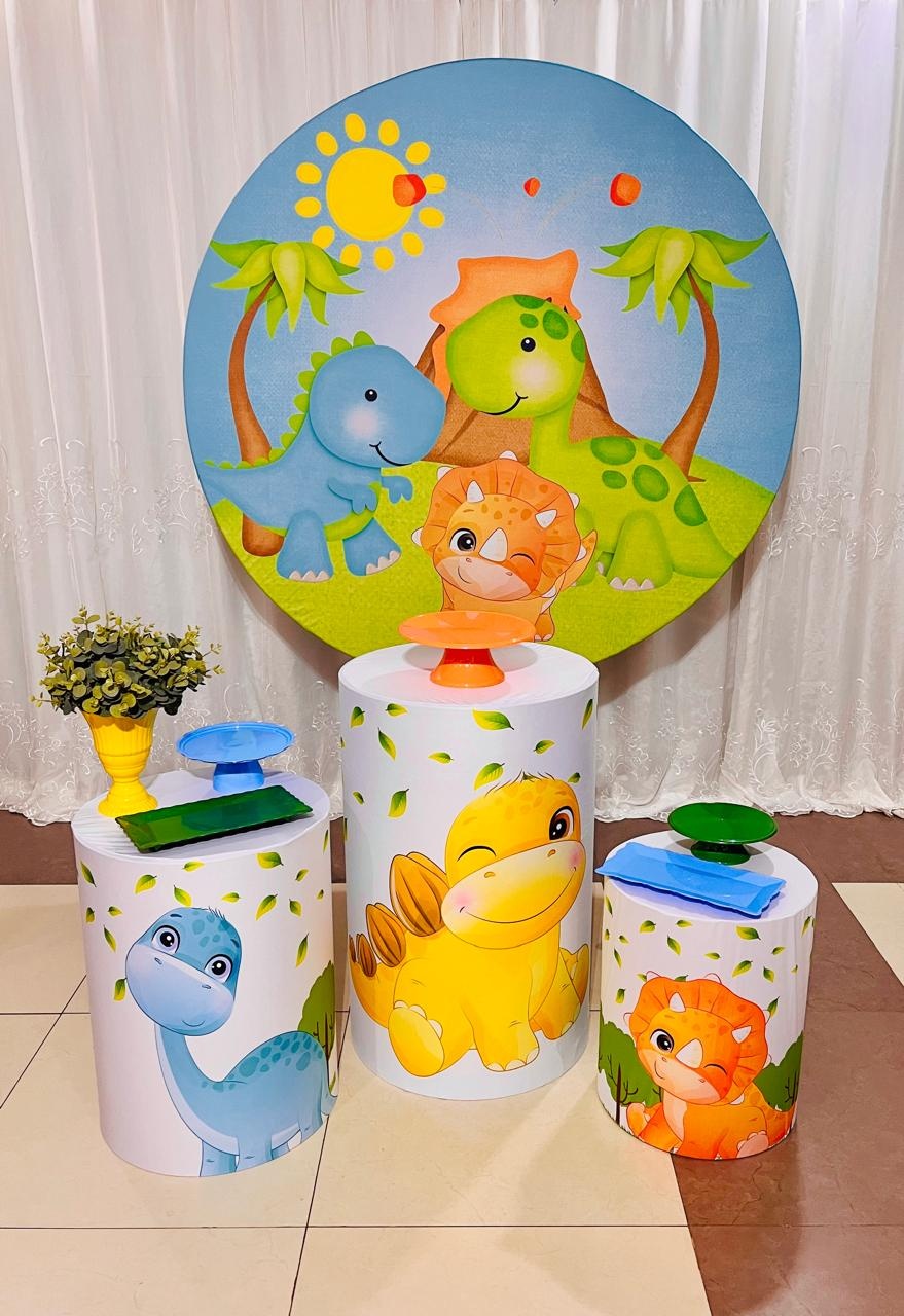 Kit Essencial Dino Baby - Ns Decorações Pegue e Monte