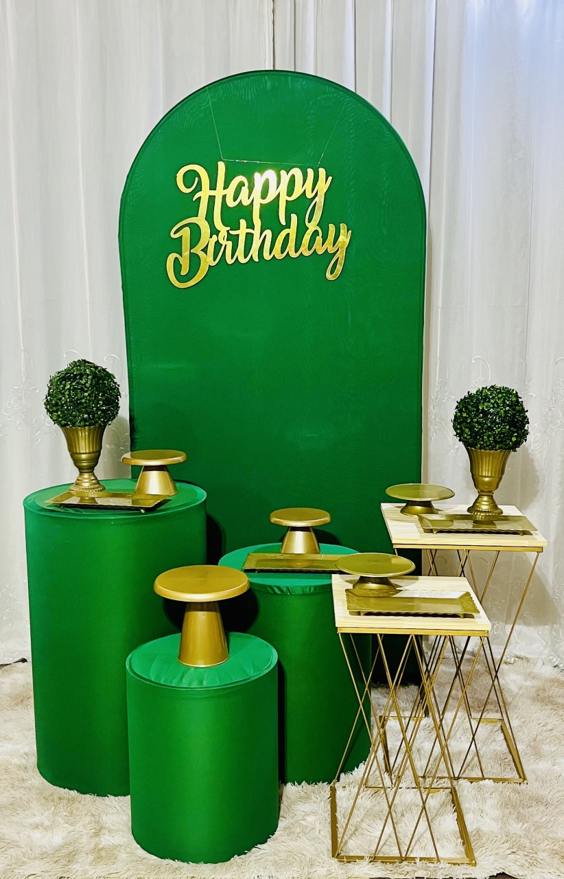 Kit Top Happy Birthday Prata - Ns Decorações Pegue e Monte