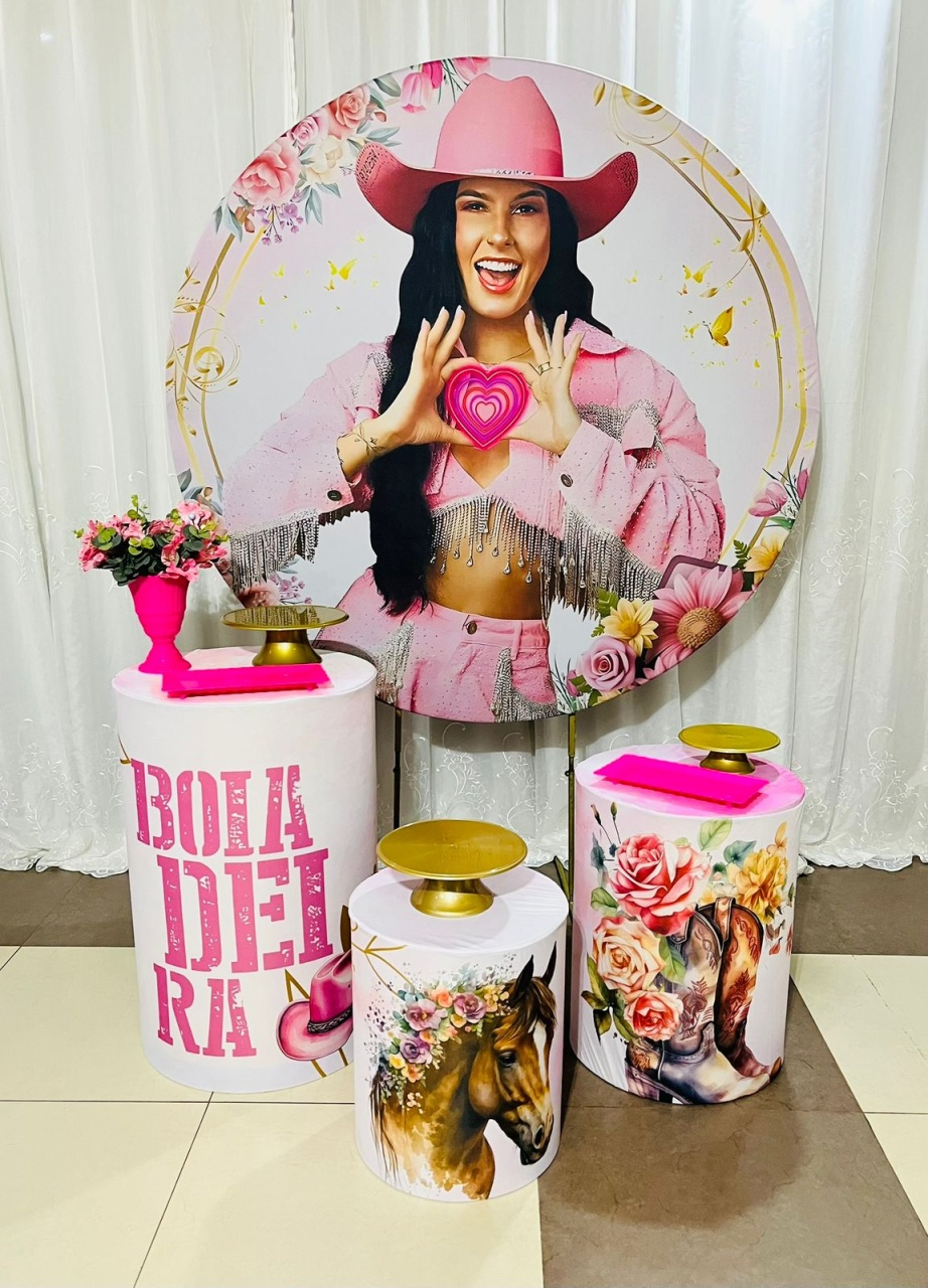 Kit Essencial Ana Casatela Rosa - Ns Decorações Pegue e Monte
