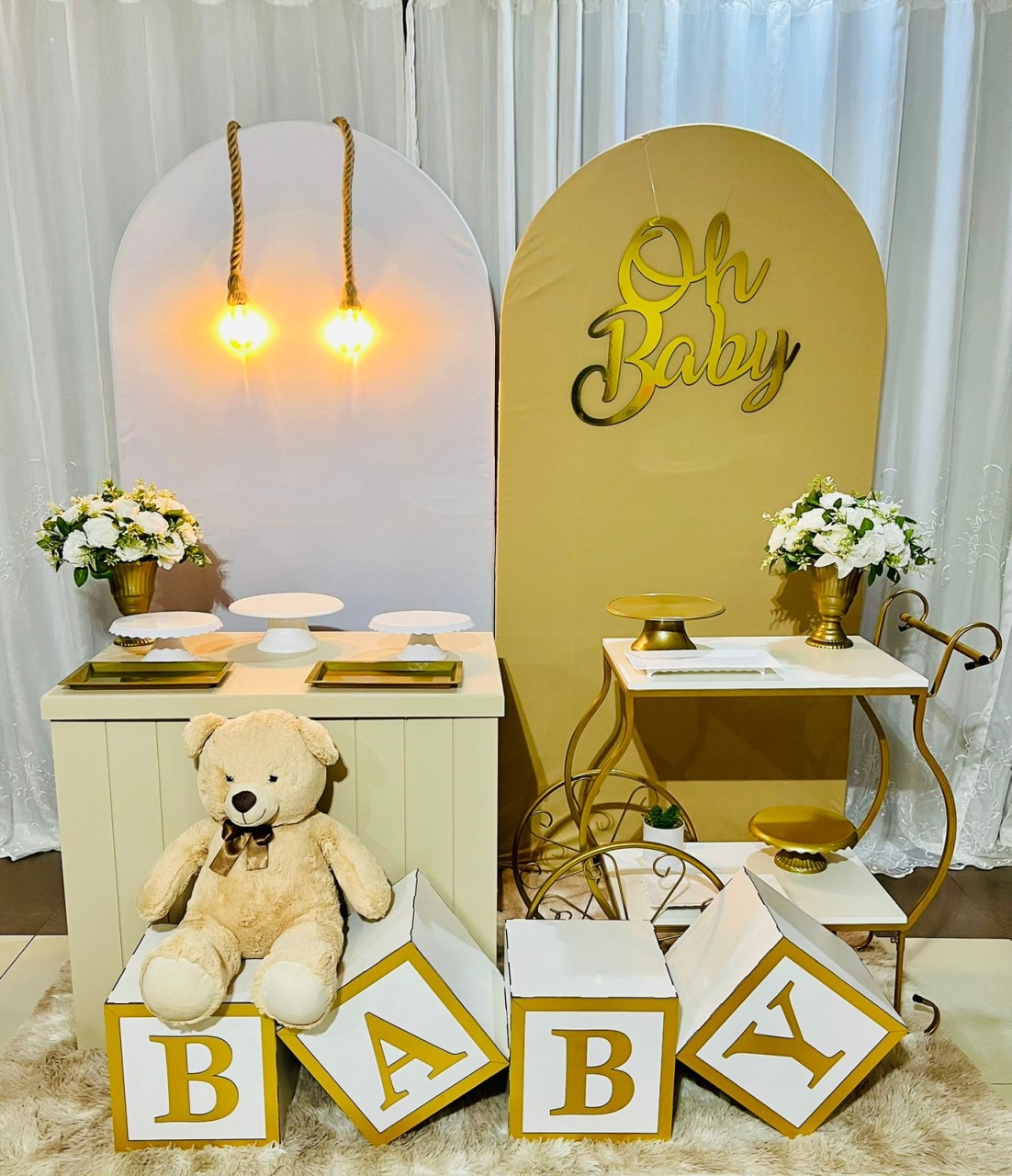 Kit Master Oh Baby C/ Carrinho - Ns Decorações Pegue e Monte