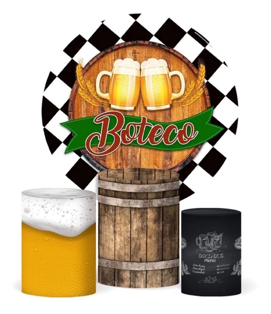 Capas Boteco - Ns Decorações Pegue e Monte