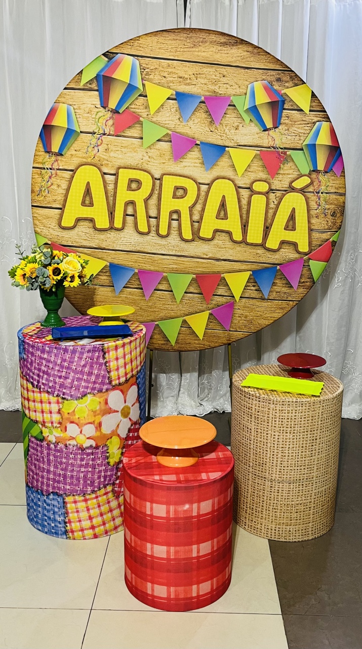 Kit Essencial Arraia - Ns Decorações Pegue e Monte