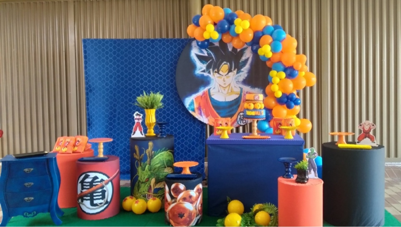 Composição Dragon Ball - João e Maria Festas 