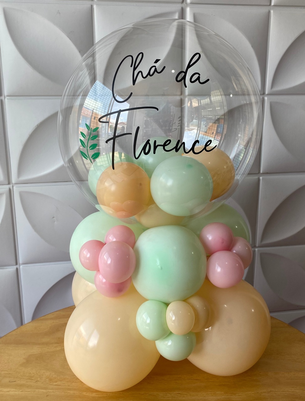 Balão Bubble  Personalizado - João e Maria Festas 