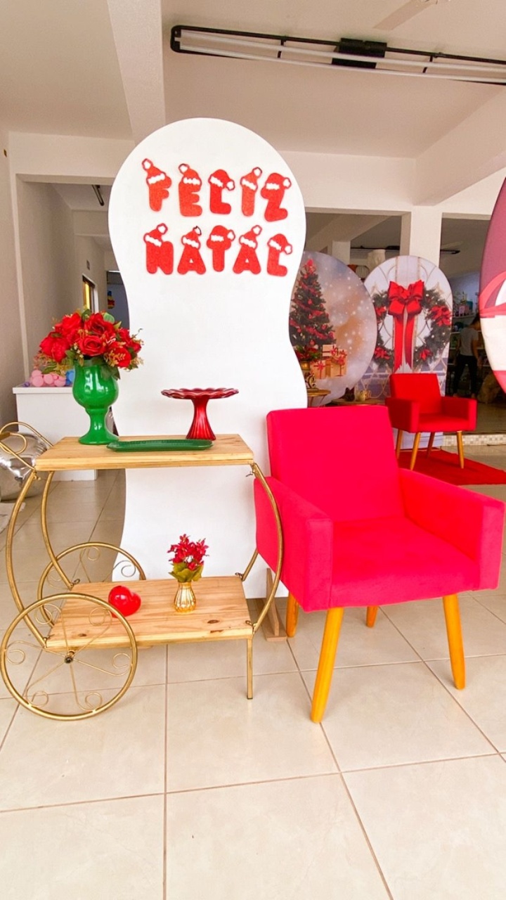 Kit Natal Com Carrinho de Cha -02 - João e Maria Festas 