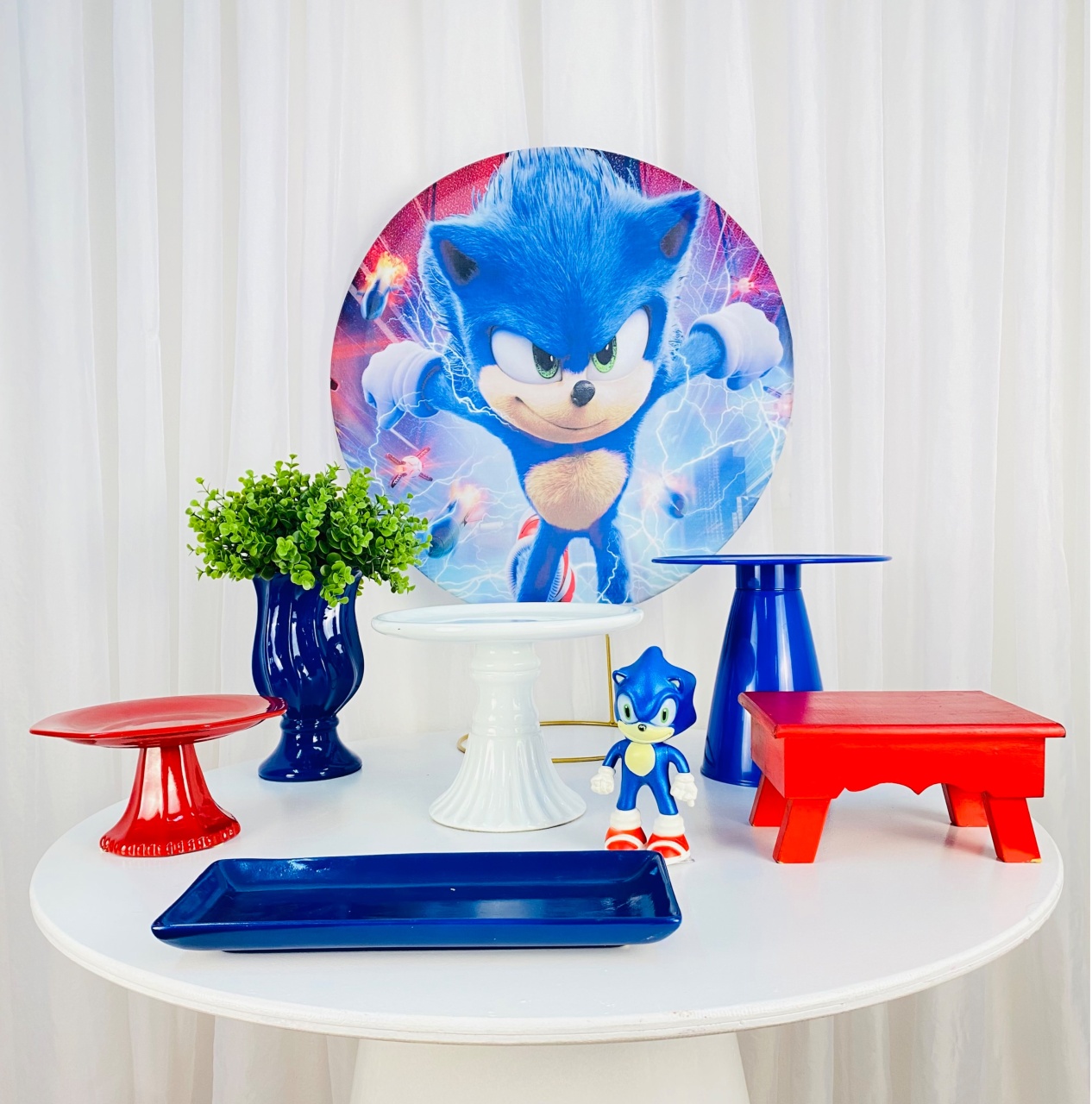 Festa Na Mesa - Sonic - João e Maria Festas 