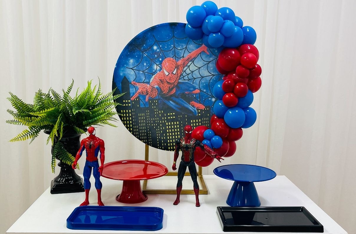 Festa Na Mesa Homem Aranha  - João e Maria Festas 