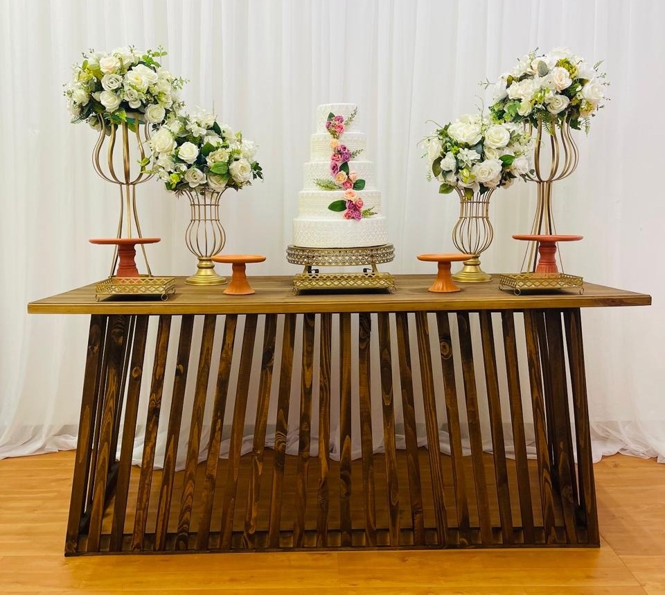 Composição Casamento/Noivado Terra Cota - João e Maria Festas 