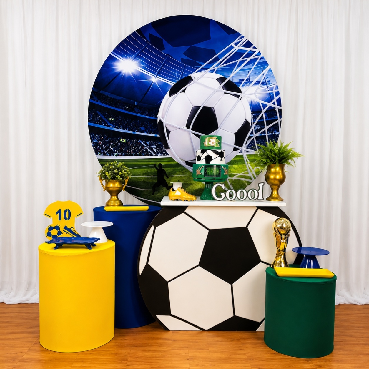 Kit Celebrar Brasil/Copa - João e Maria Festas 