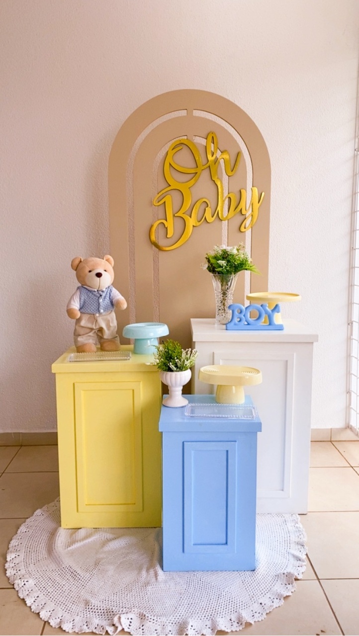 Cha de Bebe Com Urso - João e Maria Festas 