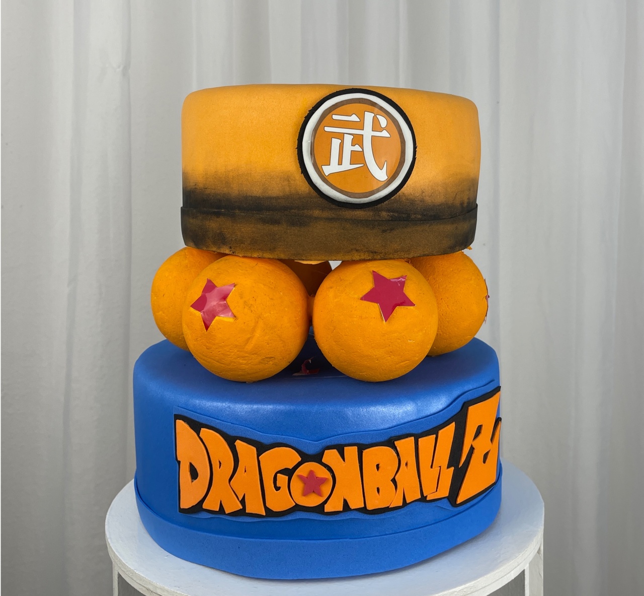 Bolo Fake - Dragon Ball Z - João e Maria Festas 