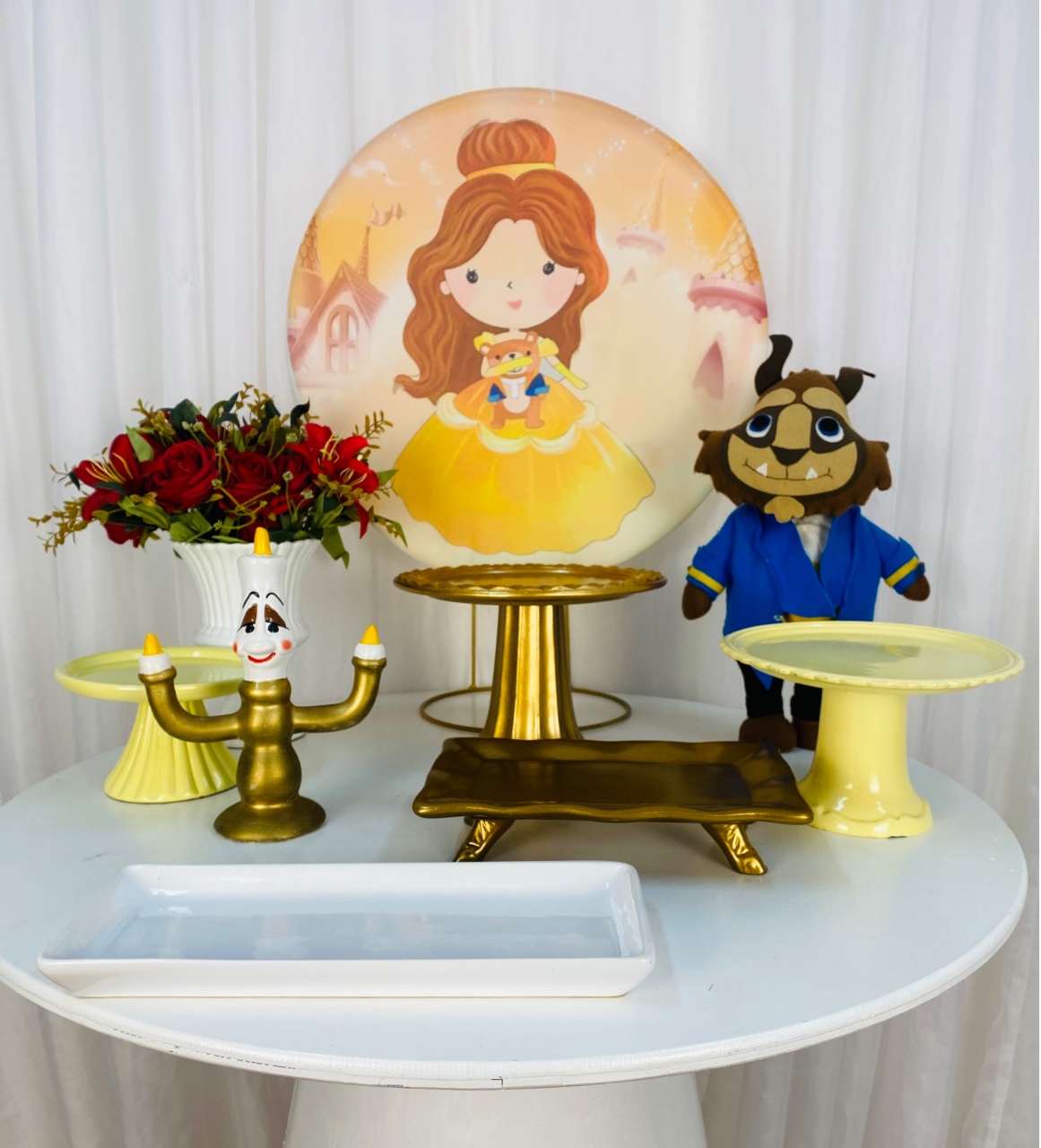Festa Na Mesa - Bela E A Fera - João e Maria Festas 