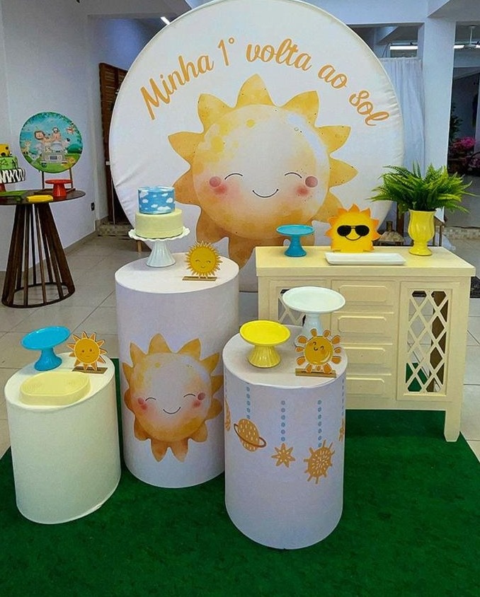 Kit Celebrar - Primeira Volta Ao Sol  - João e Maria Festas 