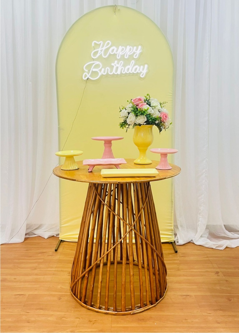 Feminino Amarelo E Rosa - João e Maria Festas 