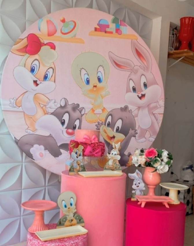 Kit Afetivo-Baby Looney Tunes - João e Maria Festas 