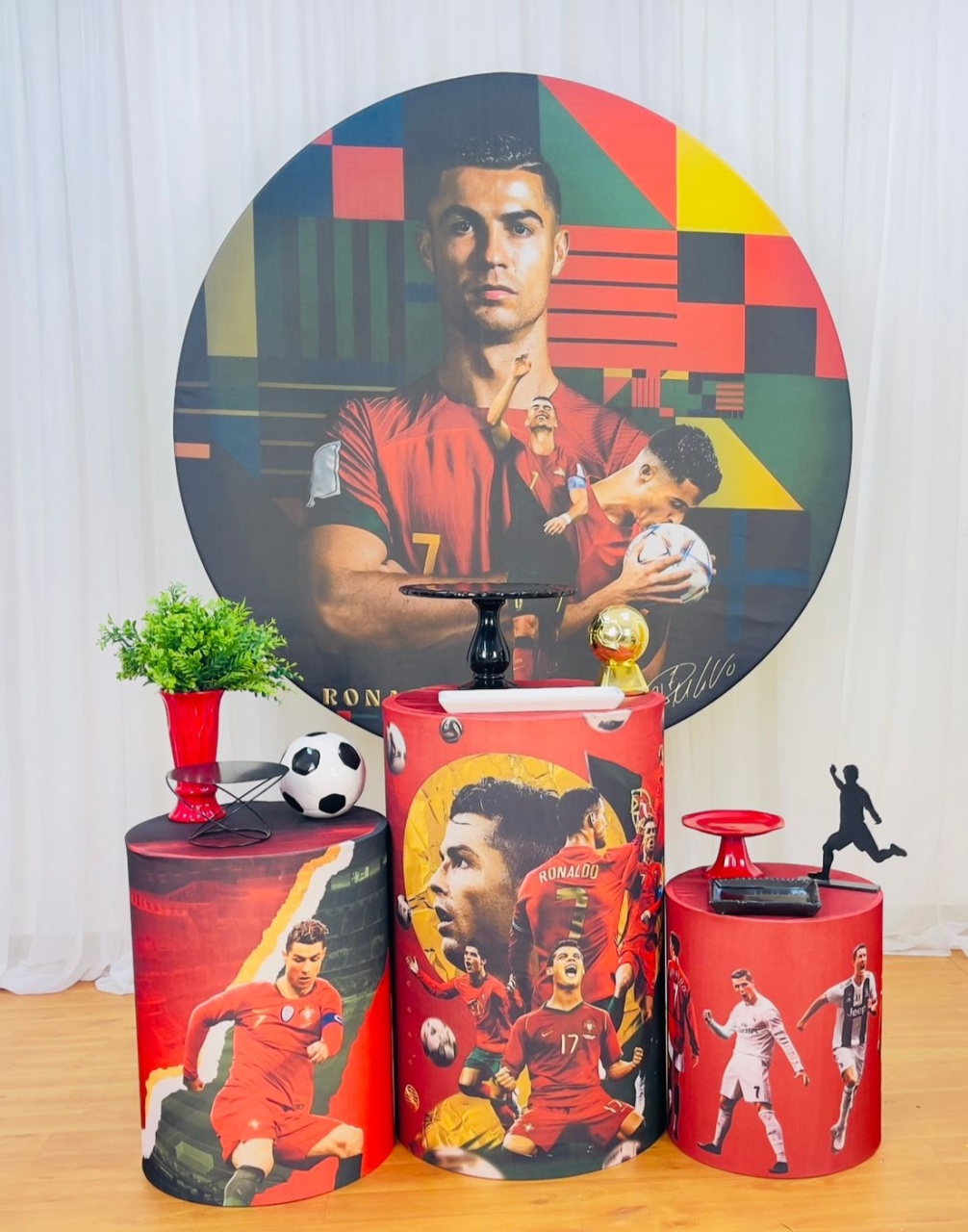Kit Afetivo Cristiano Ronaldo - João e Maria Festas 