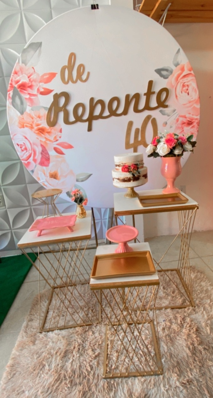 de Repente 40 Floral-Feminino - João e Maria Festas 