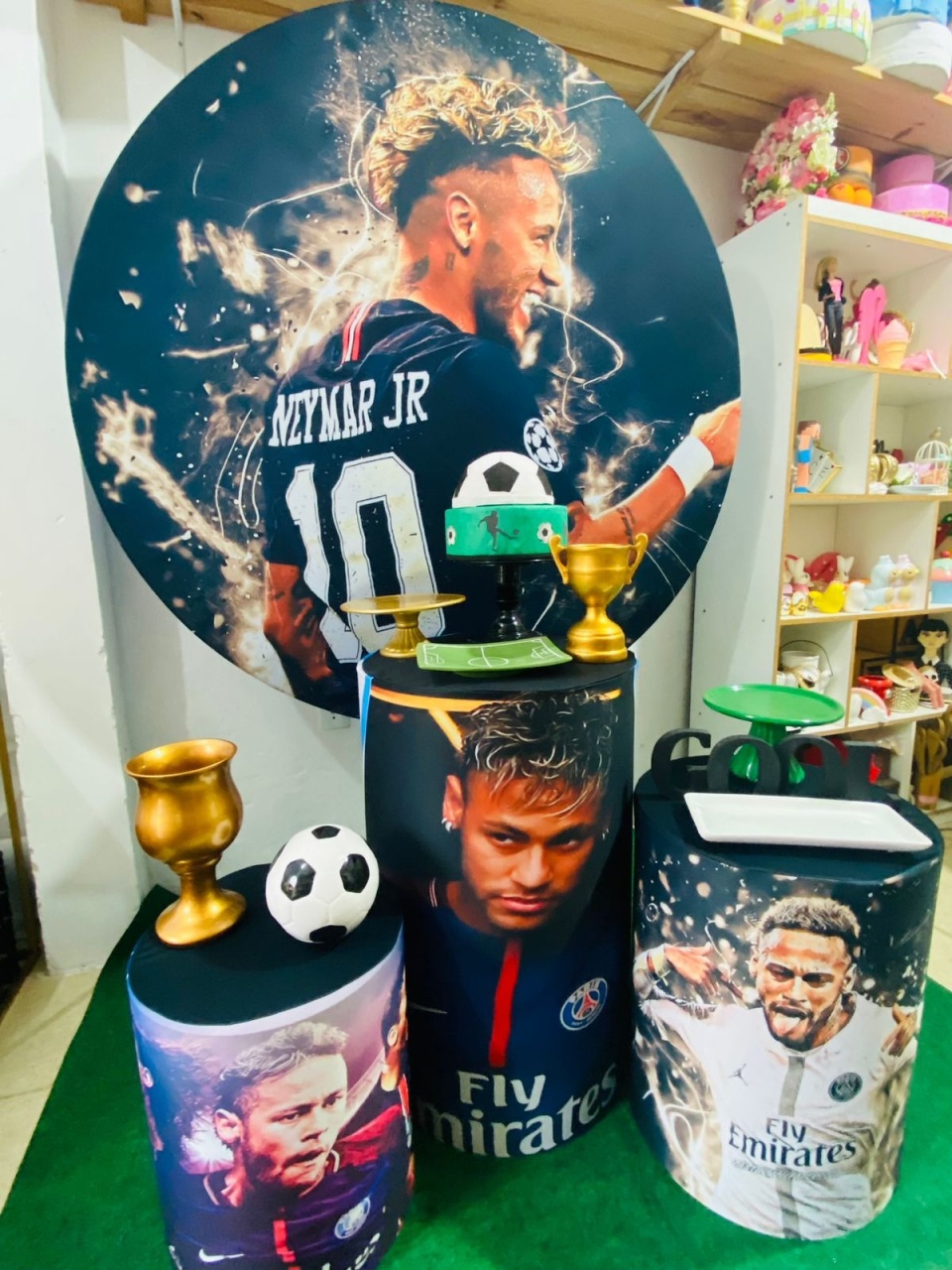 Kit Afetivo Neymar - João e Maria Festas 