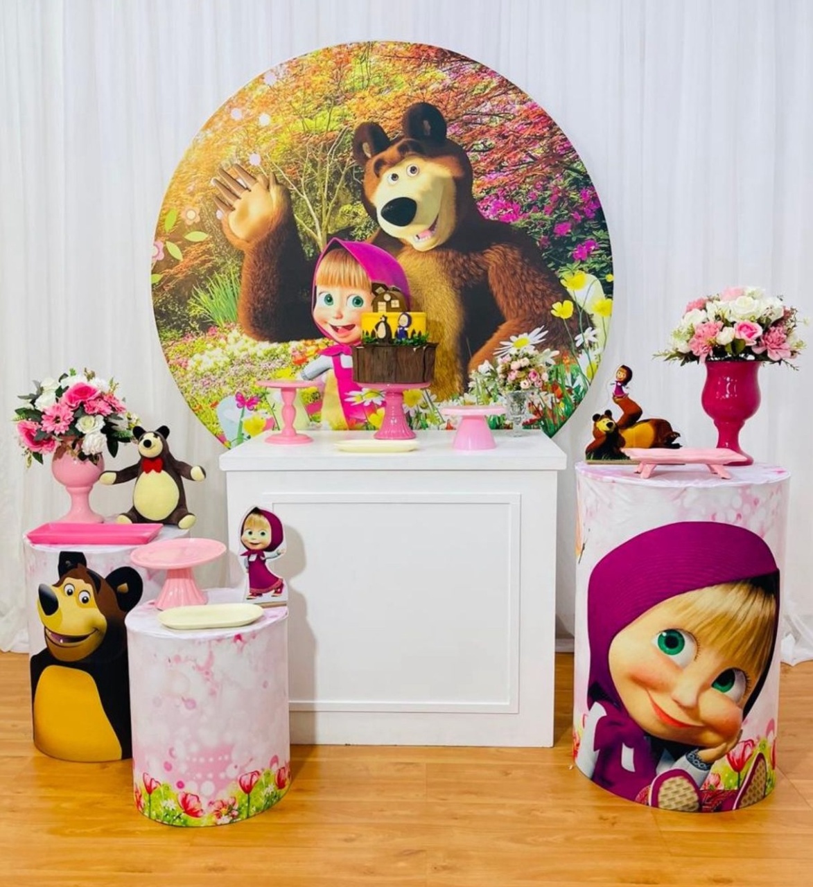 Kit Celebrar - Marsha E O Urso - João e Maria Festas 