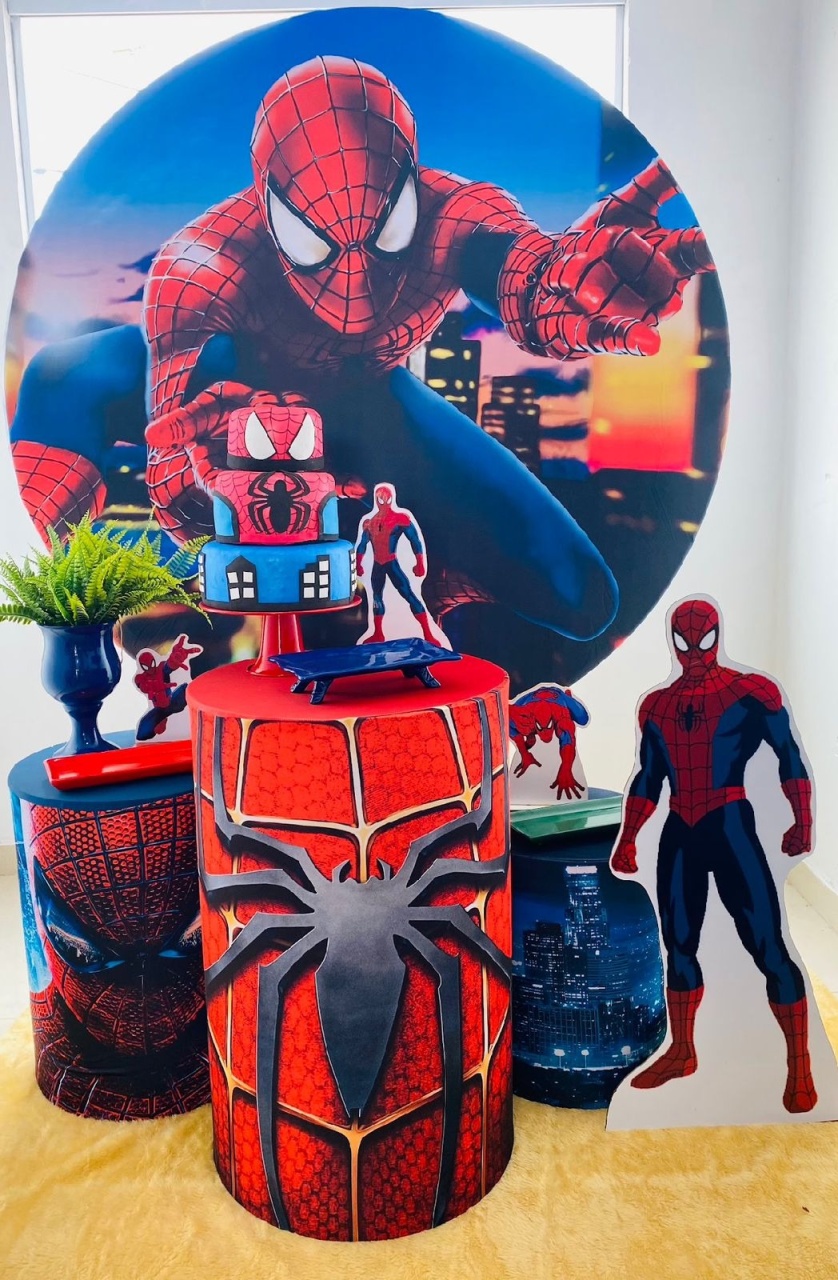 Kit Afetivo - Homem Aranha - João e Maria Festas 