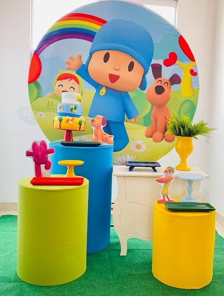Pocoyo-Kit Celebrar  - João e Maria Festas 