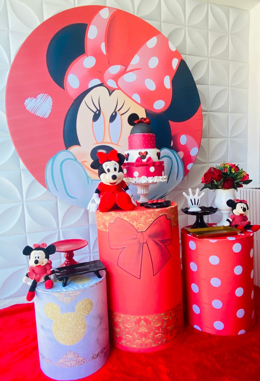 Minnie Vermelha- Kit Afetivo - João e Maria Festas 