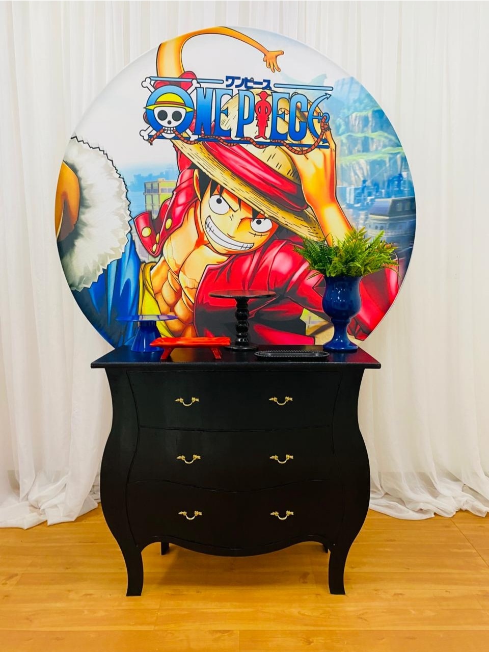 One Piece - Kit Só Um Bolinho - João e Maria Festas 
