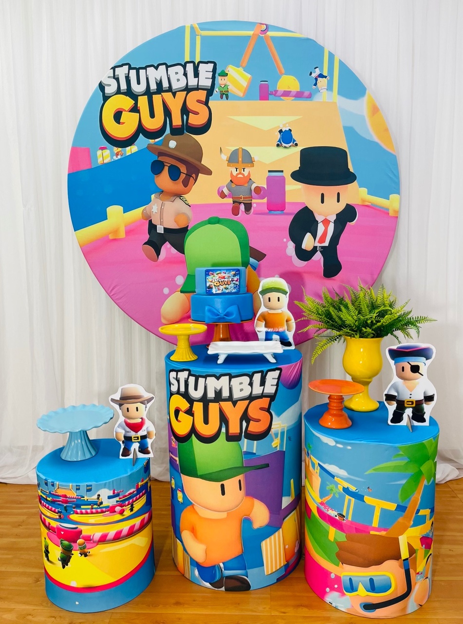 Kit Afetivo-Stumble Guys - João e Maria Festas 
