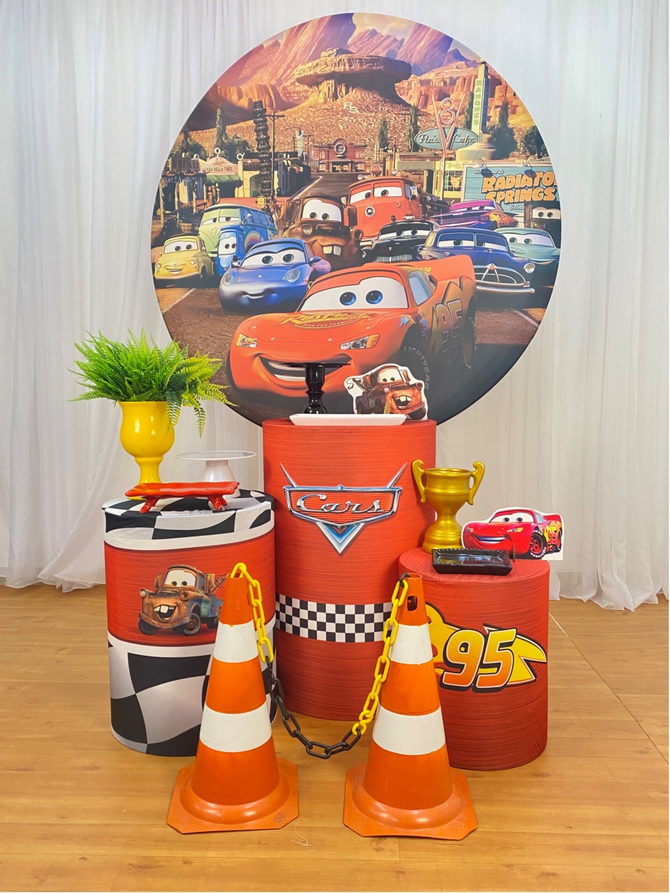 Kit Afetivo - Relâmpago Mcqueen - João e Maria Festas 