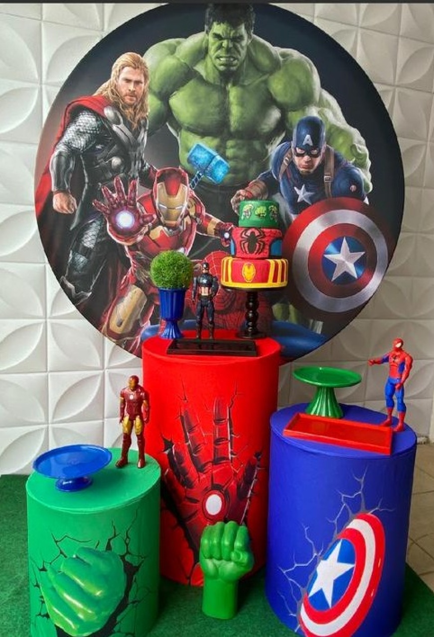 Kit Afetivo - Vingadores - João e Maria Festas 