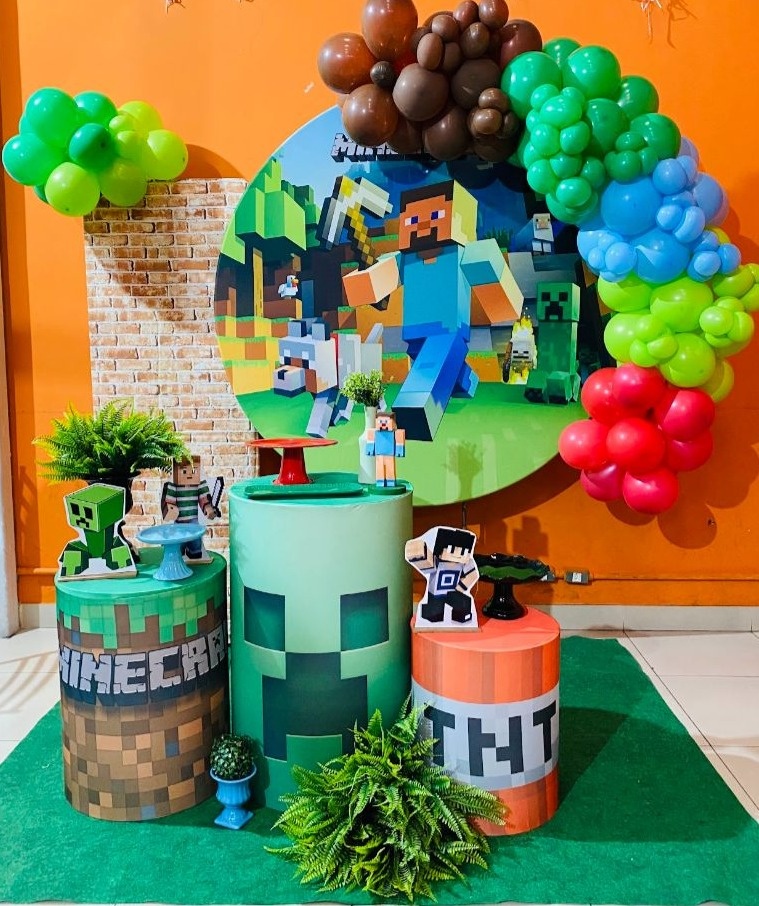 Composição Minecraft - João e Maria Festas 