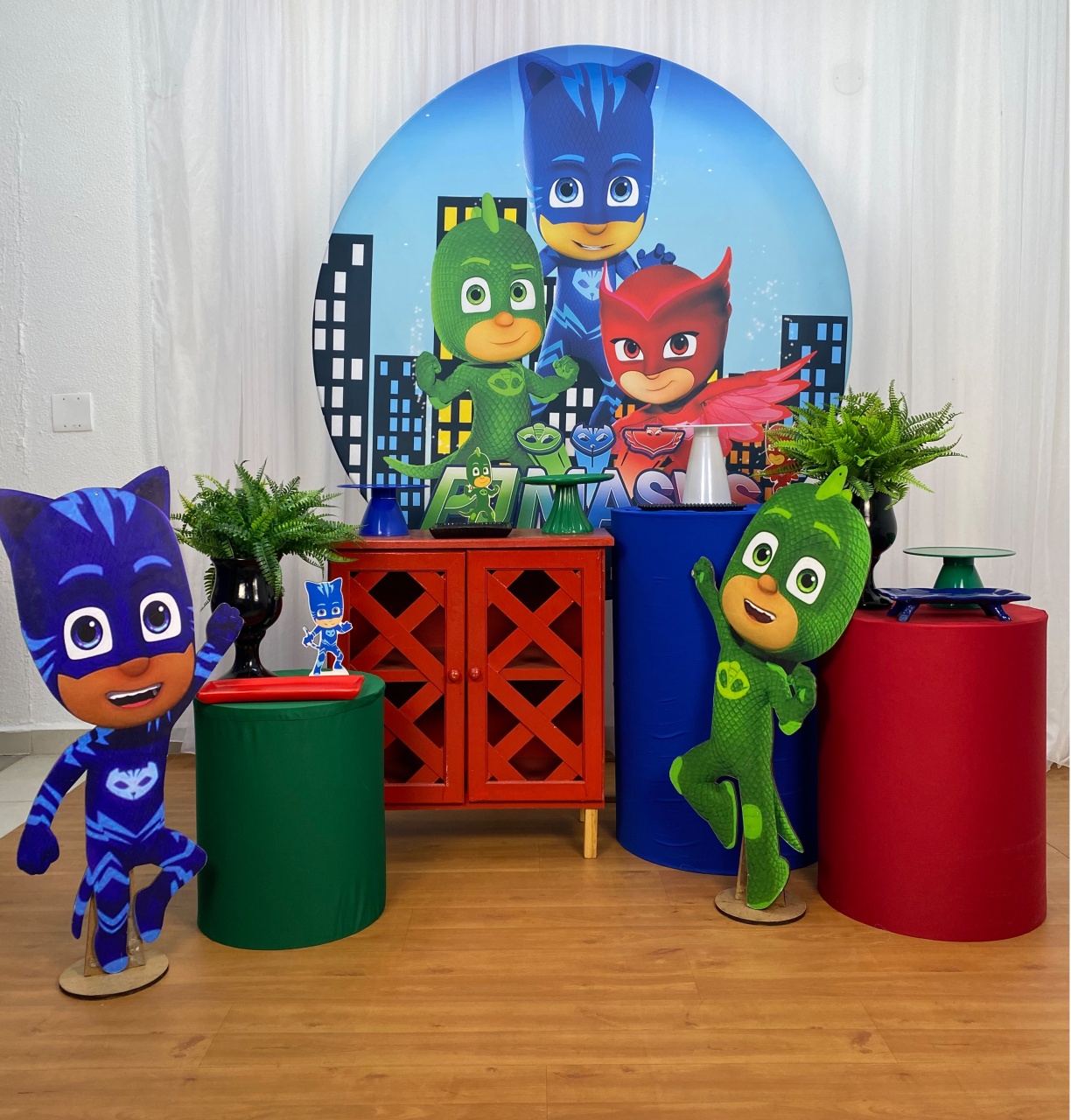 Kit Celebrar - Pjmasks - João e Maria Festas 