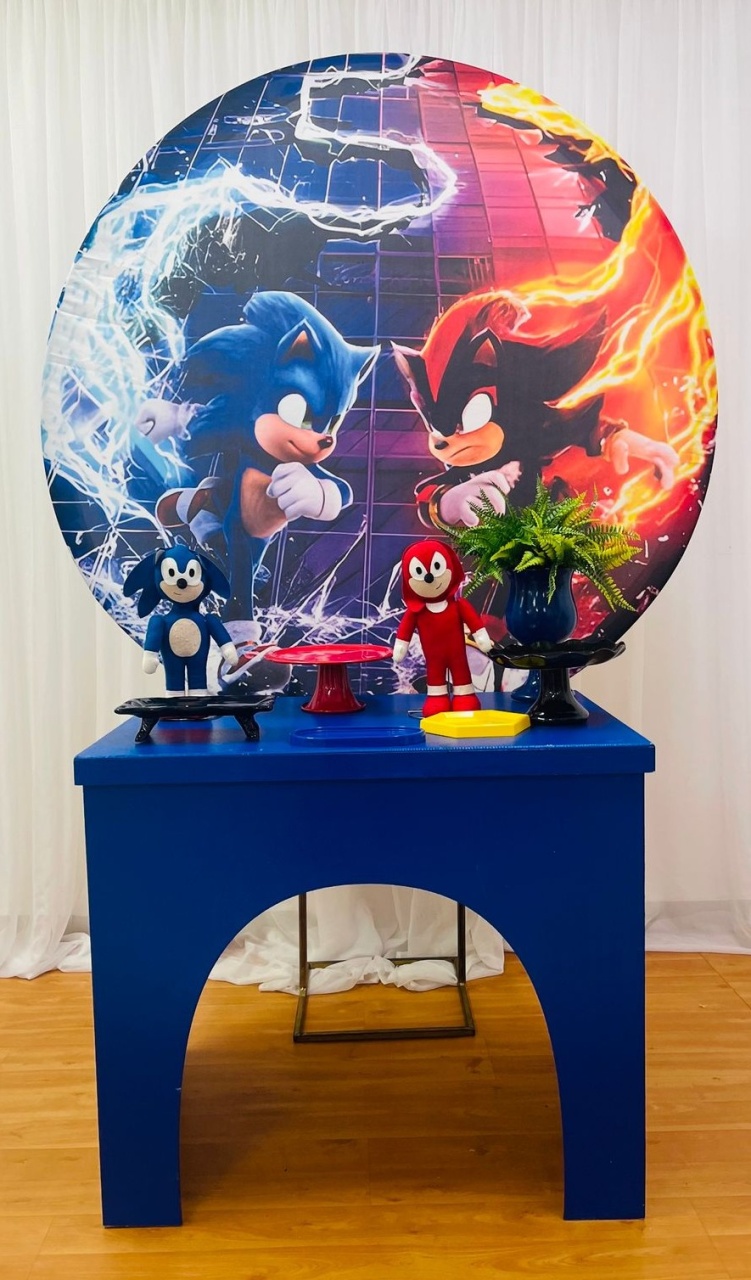 Kit So Um Bolinho Sonic - João e Maria Festas 