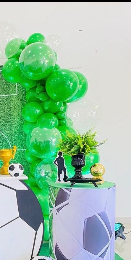 Arco de Balao 2,20M C/ Bubble Encapsulado  E Transparente - João e Maria Festas 