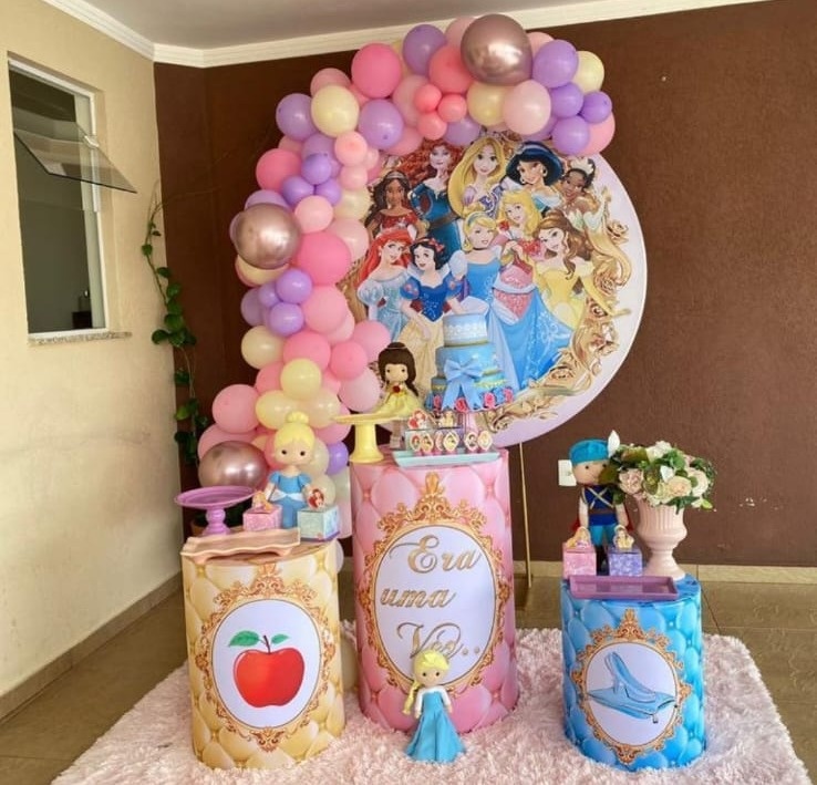 Kit Afetivo - Princesas - - João e Maria Festas 