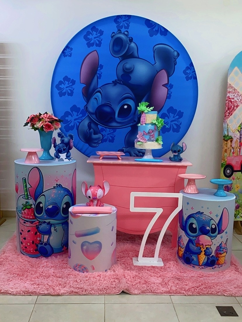 Stitch -  Kit Celebrar - João e Maria Festas 
