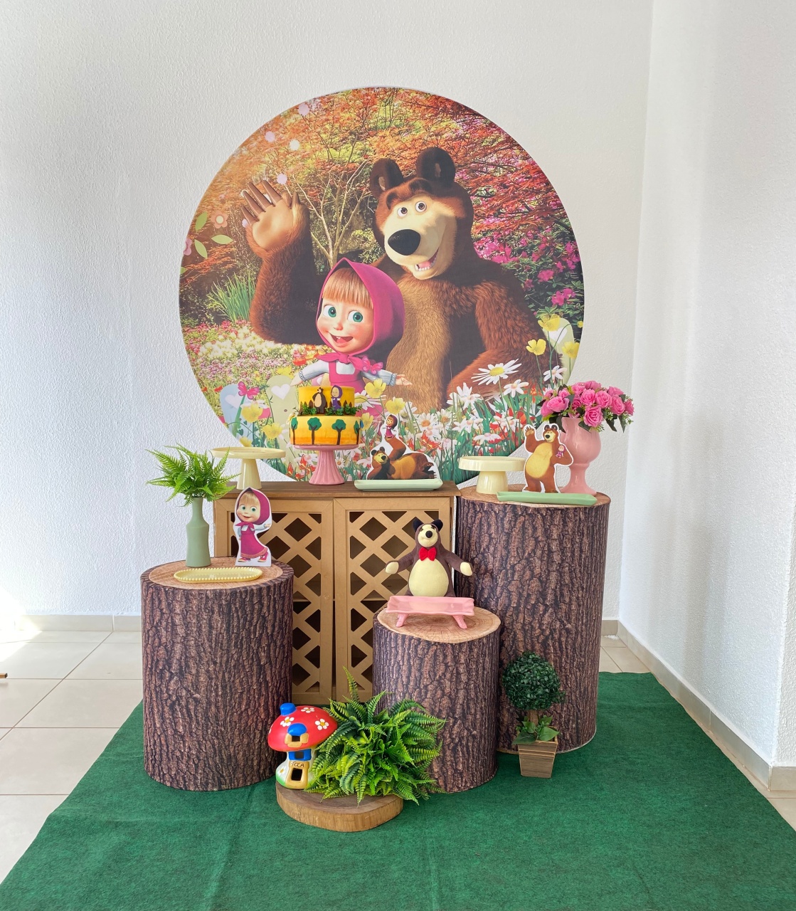  Urso E Masha -Kit Celebra  - João e Maria Festas 