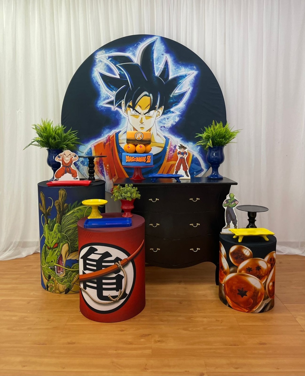 Dragon Ball Z-Kit Celebrar  - João e Maria Festas 