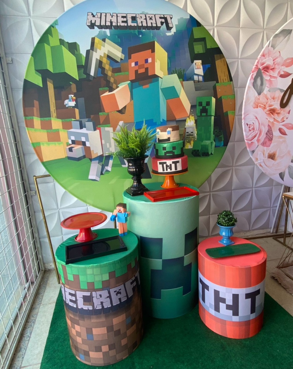 Minecraft -Kit Afetivo - João e Maria Festas 