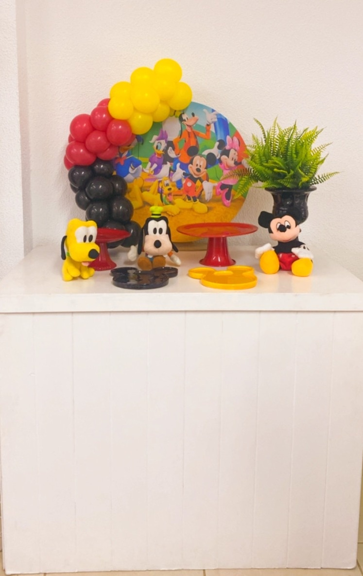 Festa Na Mesa + Mesa -Turma Do Mickey - João e Maria Festas 