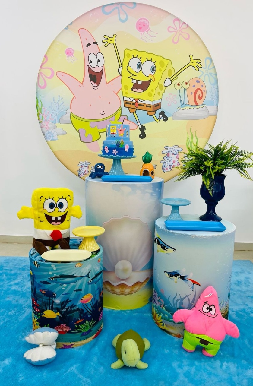 Bob Esponja - Kit Afetivo - João e Maria Festas 