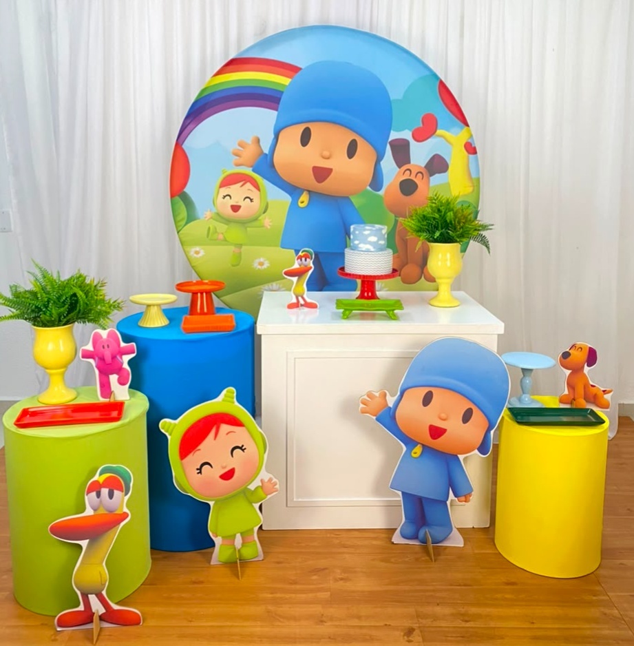 Pocoyo-Kit Celebrar  - João e Maria Festas 