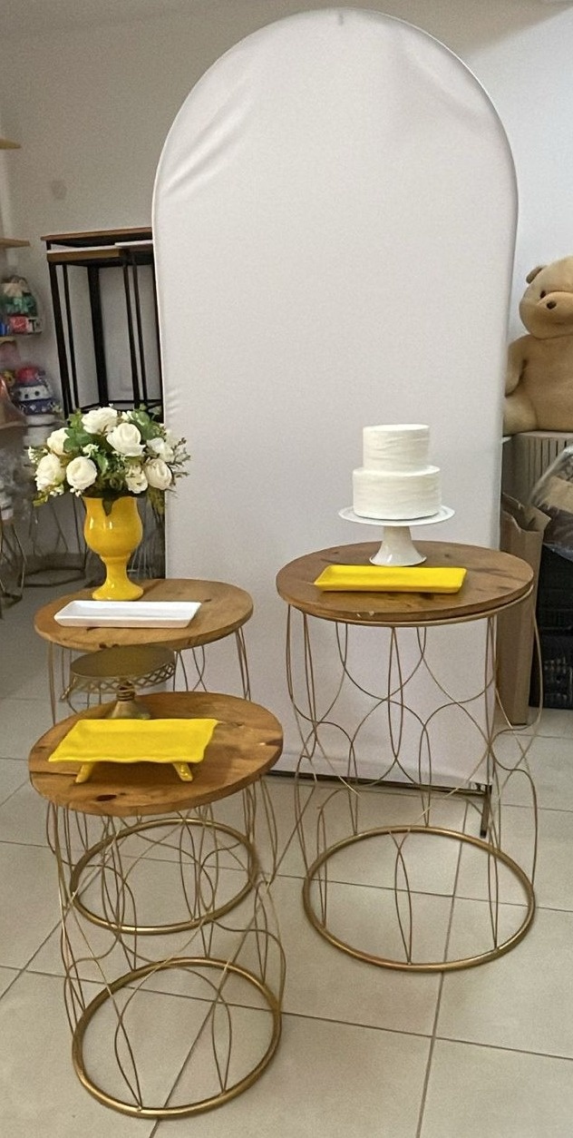 Feminino Amarelo  - João e Maria Festas 