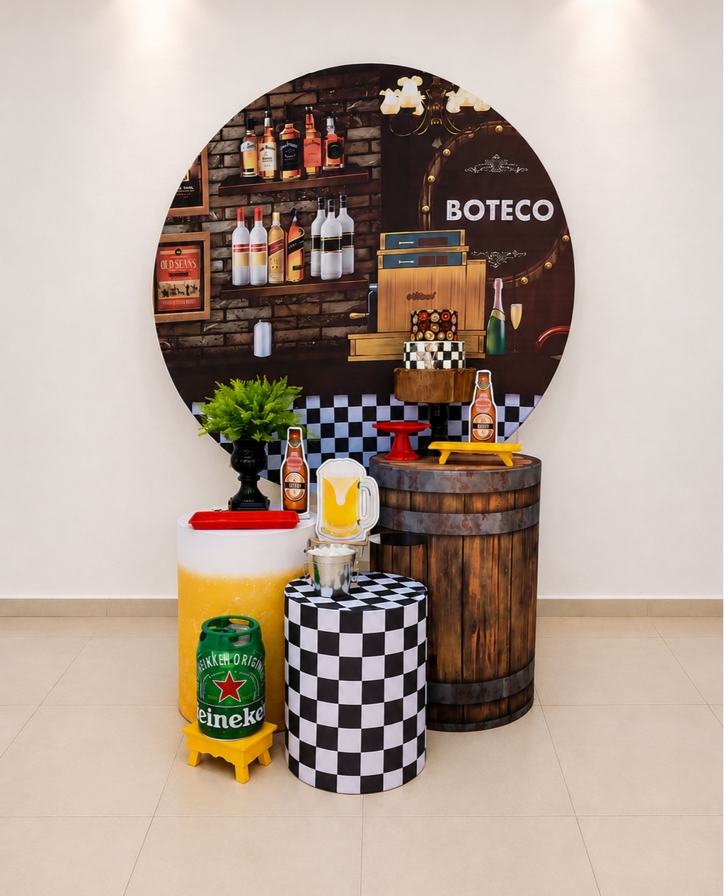 Boteco -Kit Afetivo - João e Maria Festas 