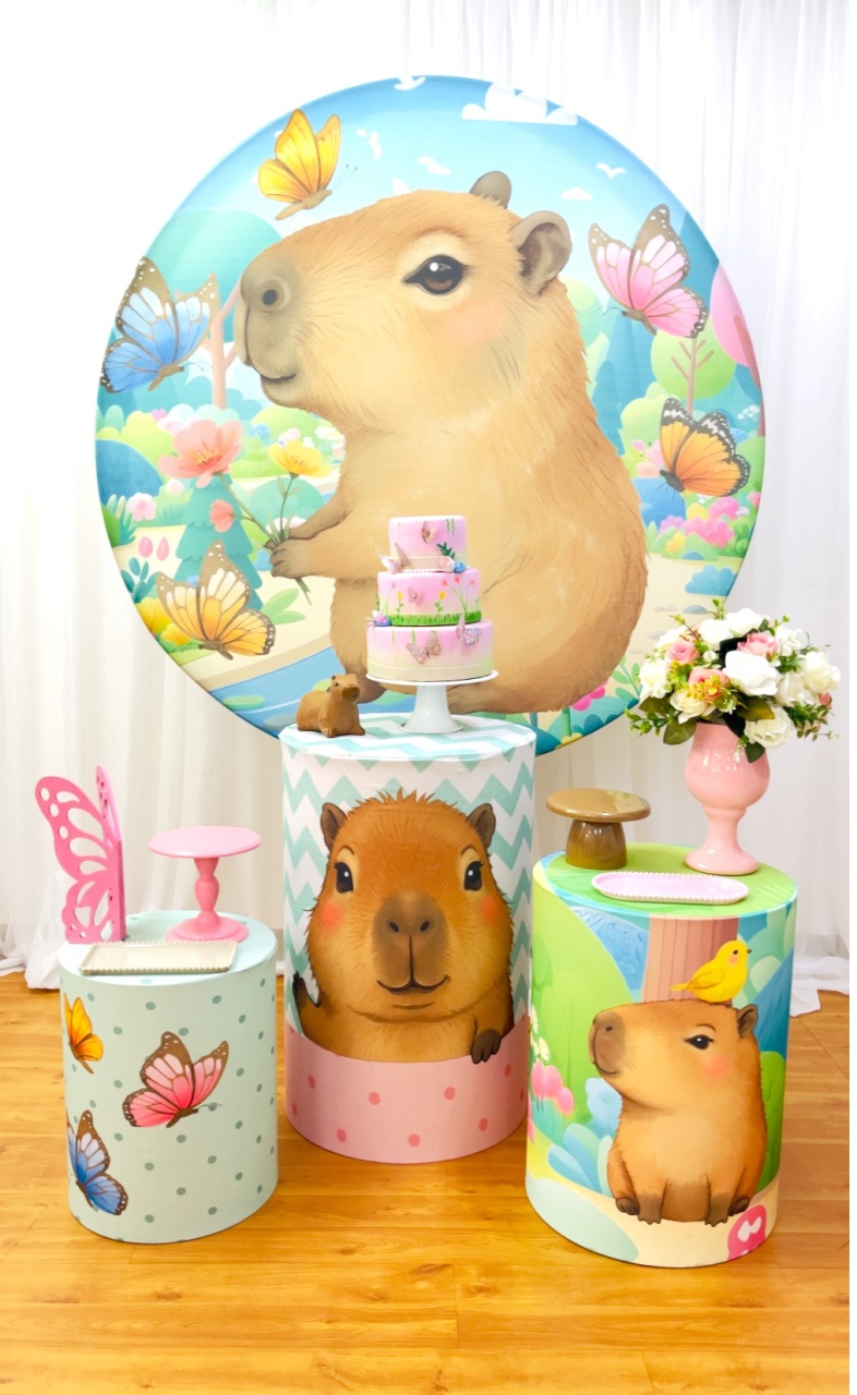 Kit Afetivo Capivara - João e Maria Festas 