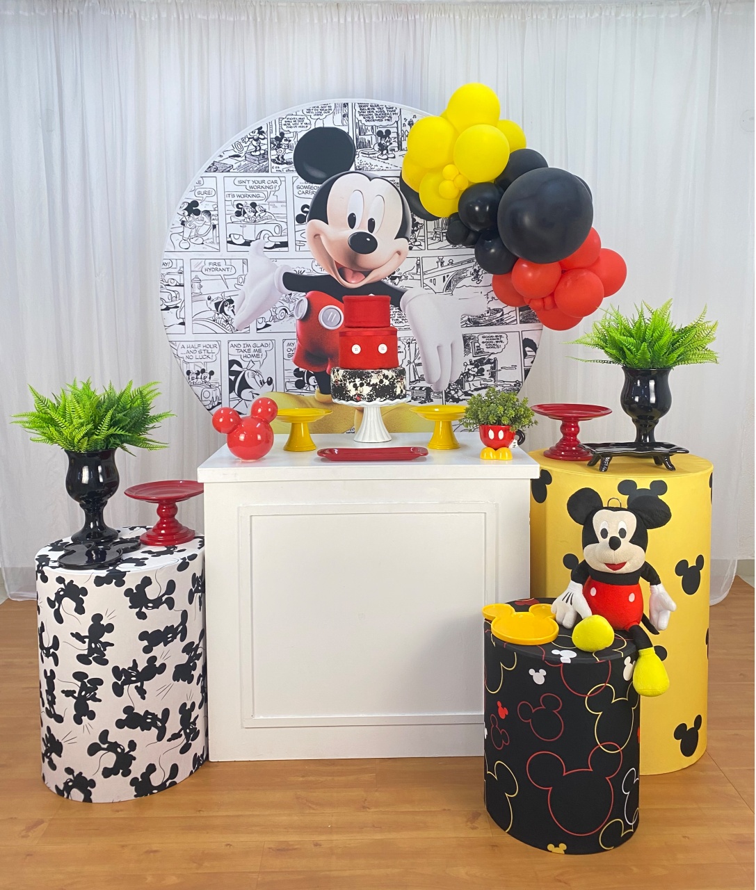 Kit Celebrar - Mickey Mouse - João e Maria Festas 