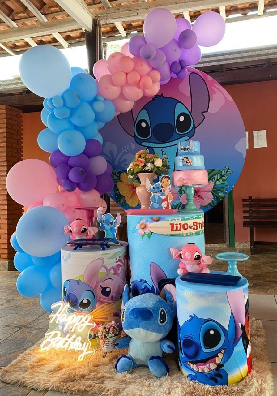 Kit Afetivo - Stitch 1 - João e Maria Festas 