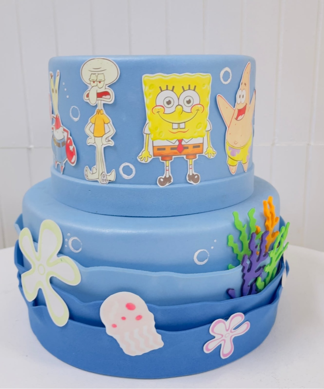 Bolo Fake - Bob Esponja - João e Maria Festas 