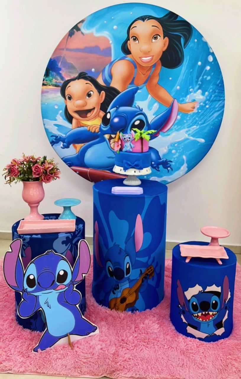 Stitch 5 -Kit Afetivo - João e Maria Festas 
