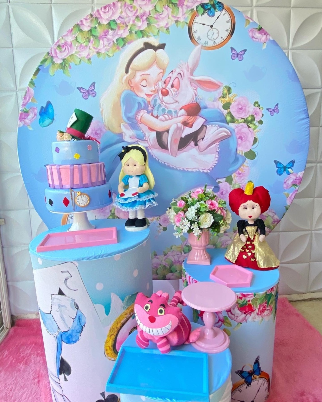 Alice No Pais das Maravilhas -Kit Afetivo - João e Maria Festas 